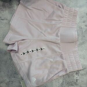 Adidas Women's Casual Light Pink Shorts
